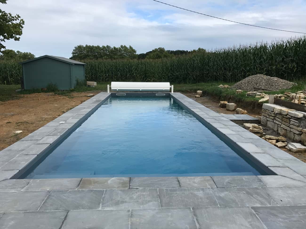 Construire sa piscine en hiver : le bon calcul